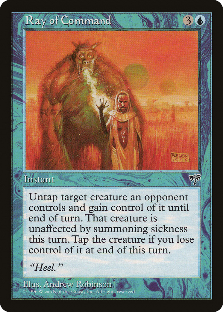 Ray of Command (MIR-086) - Mirage - Premium MTG Single from Wizards of the Coast - Just $0.08! Shop now at Game Crave Tournament Store
