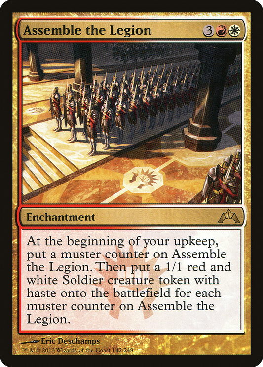 Assemble the Legion (GTC-142) - Gatecrash Foil - Premium MTG Single from Wizards of the Coast - Just $0.59! Shop now at Game Crave Tournament Store