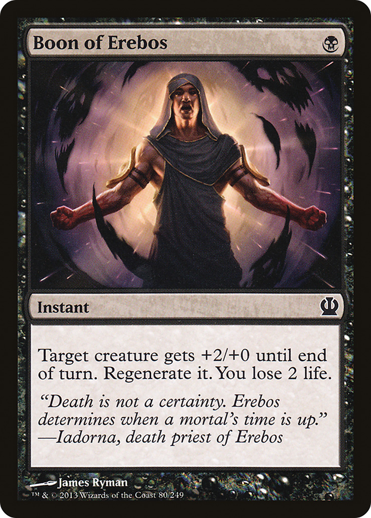 Boon of Erebos (THS-080) - Theros - Premium MTG Single from Wizards of the Coast - Just $0.08! Shop now at Game Crave Tournament Store