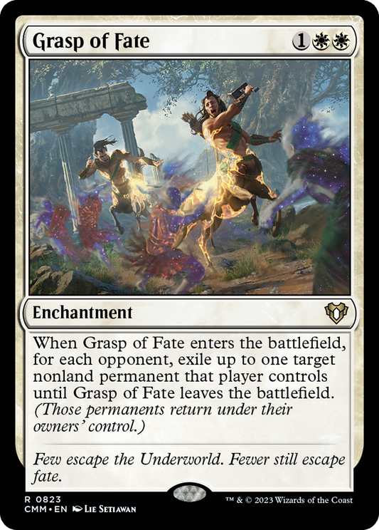 Grasp of Fate (CMM-823) - Commander Masters - Premium MTG Single from Wizards of the Coast - Just $0.08! Shop now at Game Crave Tournament Store