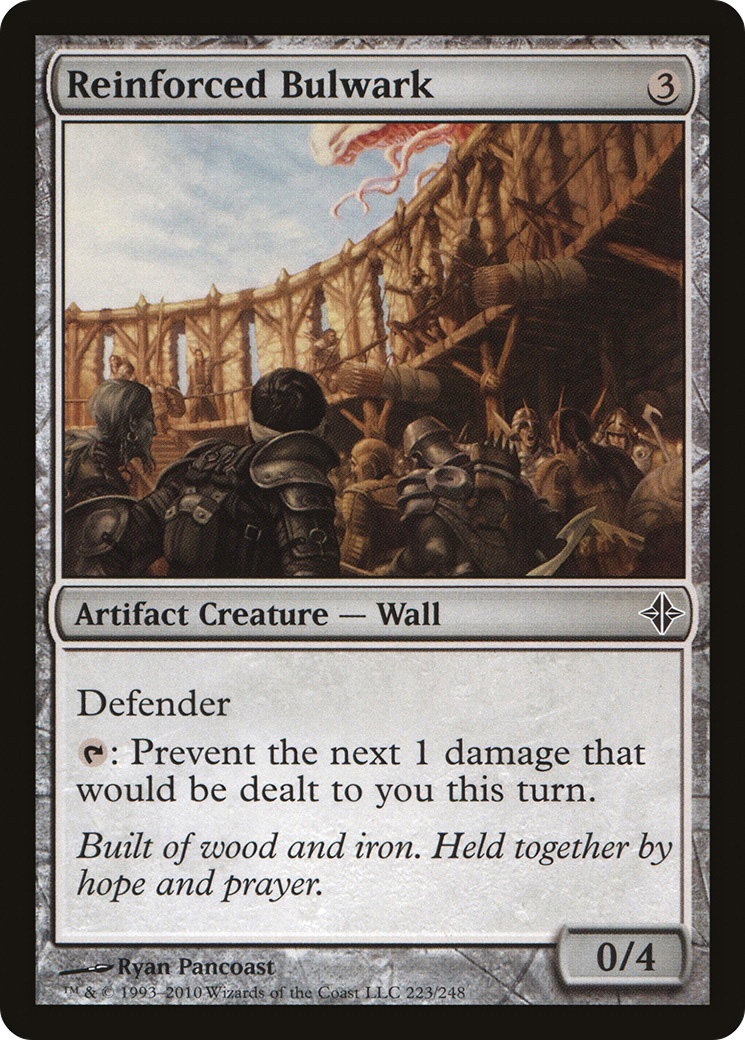 Reinforced Bulwark (ROE-223) - Rise of the Eldrazi - Premium MTG Single from Wizards of the Coast - Just $0.25! Shop now at Game Crave Tournament Store