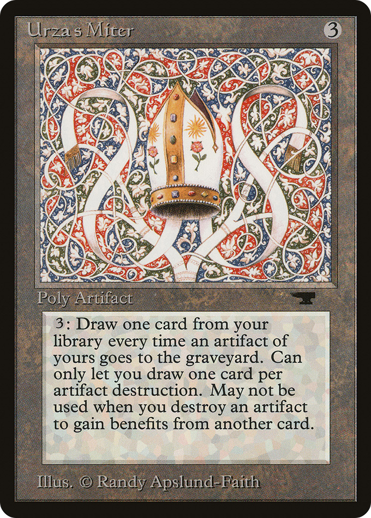 Urza's Miter (ATQ-076) - Antiquities - Premium MTG Single from Wizards of the Coast - Just $21.11! Shop now at Game Crave Tournament Store