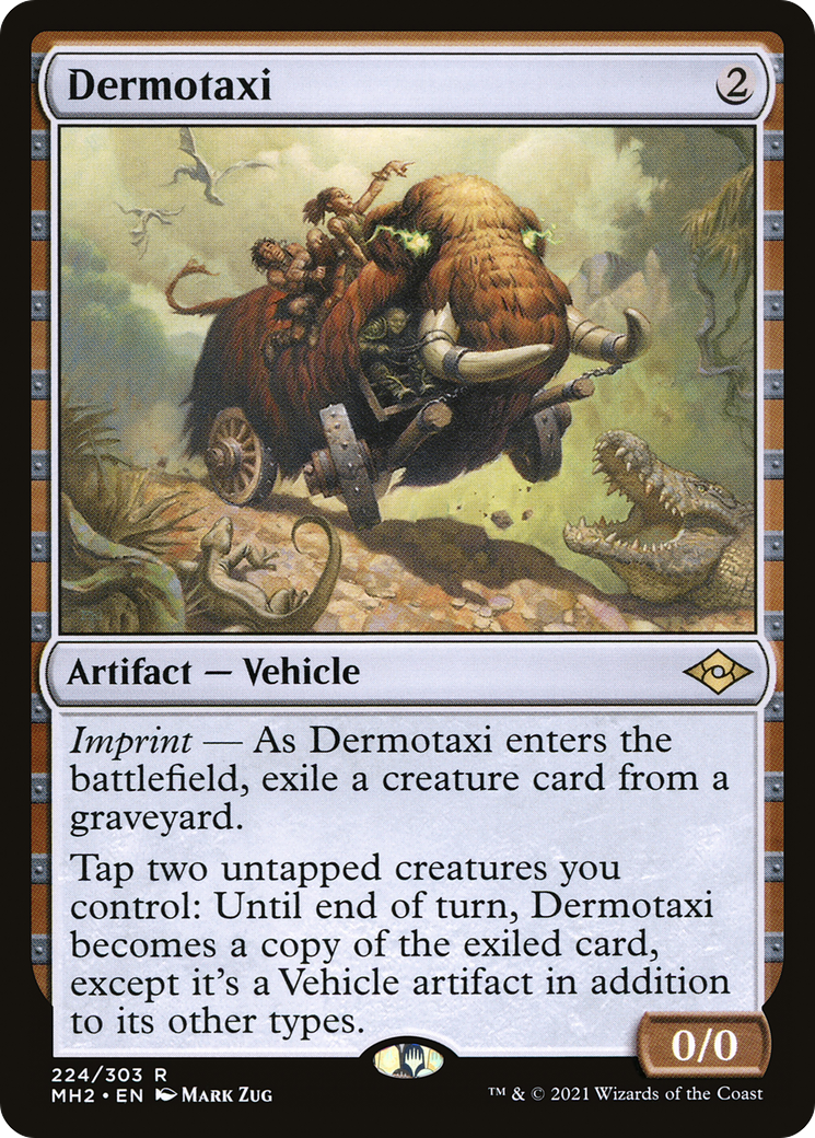 Dermotaxi (MH2-224) - Modern Horizons 2 - Premium MTG Single from Wizards of the Coast - Just $0.08! Shop now at Game Crave Tournament Store