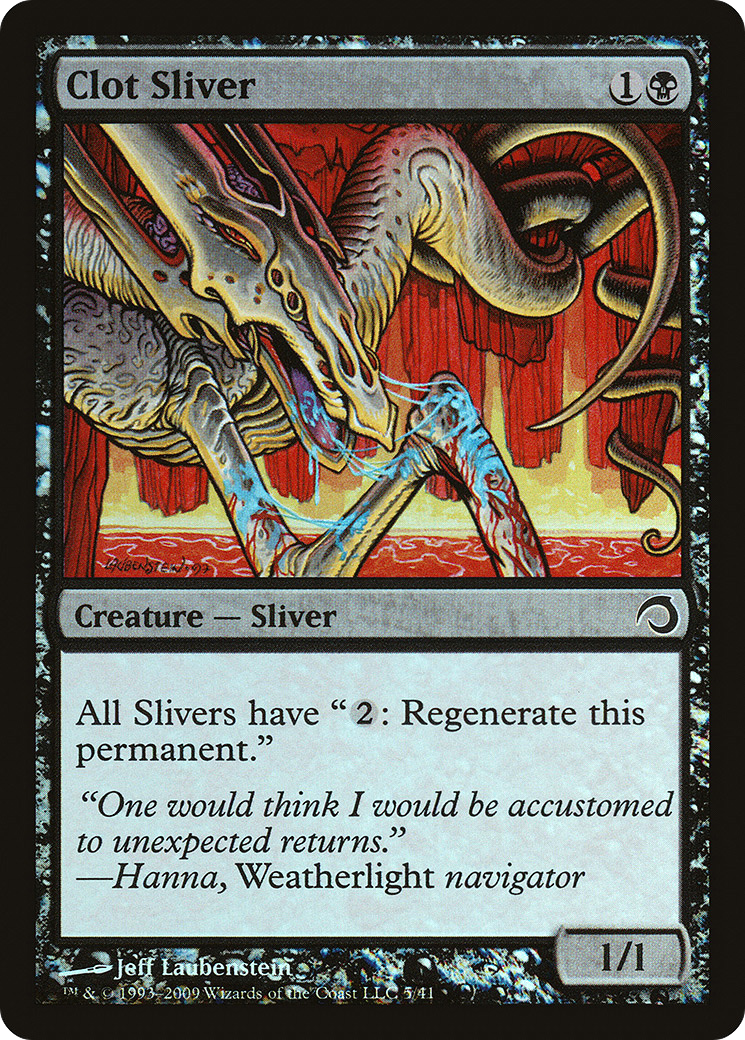 Clot Sliver (H09-005) - Premium Deck Series: Slivers Foil - Premium MTG Single from Wizards of the Coast - Just $0.45! Shop now at Game Crave Tournament Store