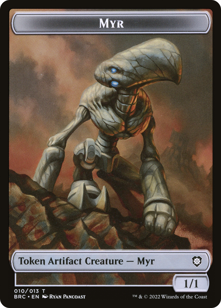 Myr (TBRC-010) - The Brothers' War Commander Tokens - Premium MTG Single from Wizards of the Coast - Just $0! Shop now at Game Crave Tournament Store