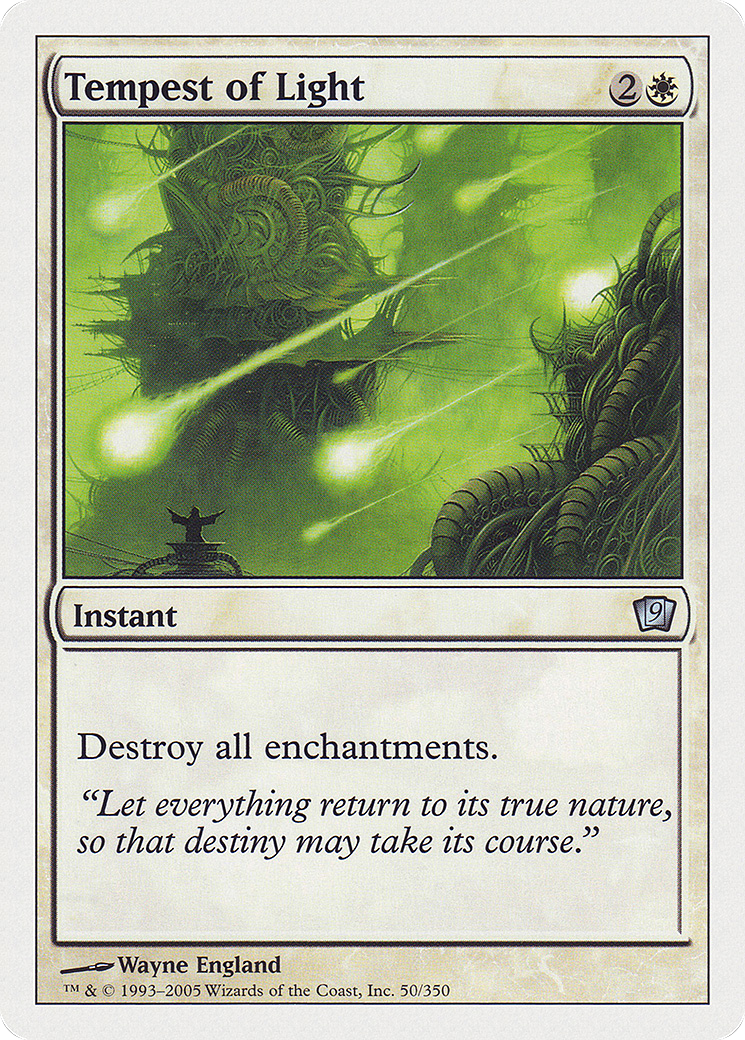 Tempest of Light (9ED-050) - Ninth Edition - Premium MTG Single from Wizards of the Coast - Just $0.25! Shop now at Game Crave Tournament Store