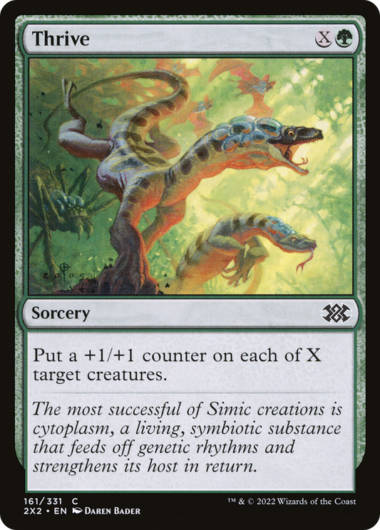Thrive (2X2-161) - Double Masters 2022 - Premium MTG Single from Wizards of the Coast - Just $0.08! Shop now at Game Crave Tournament Store
