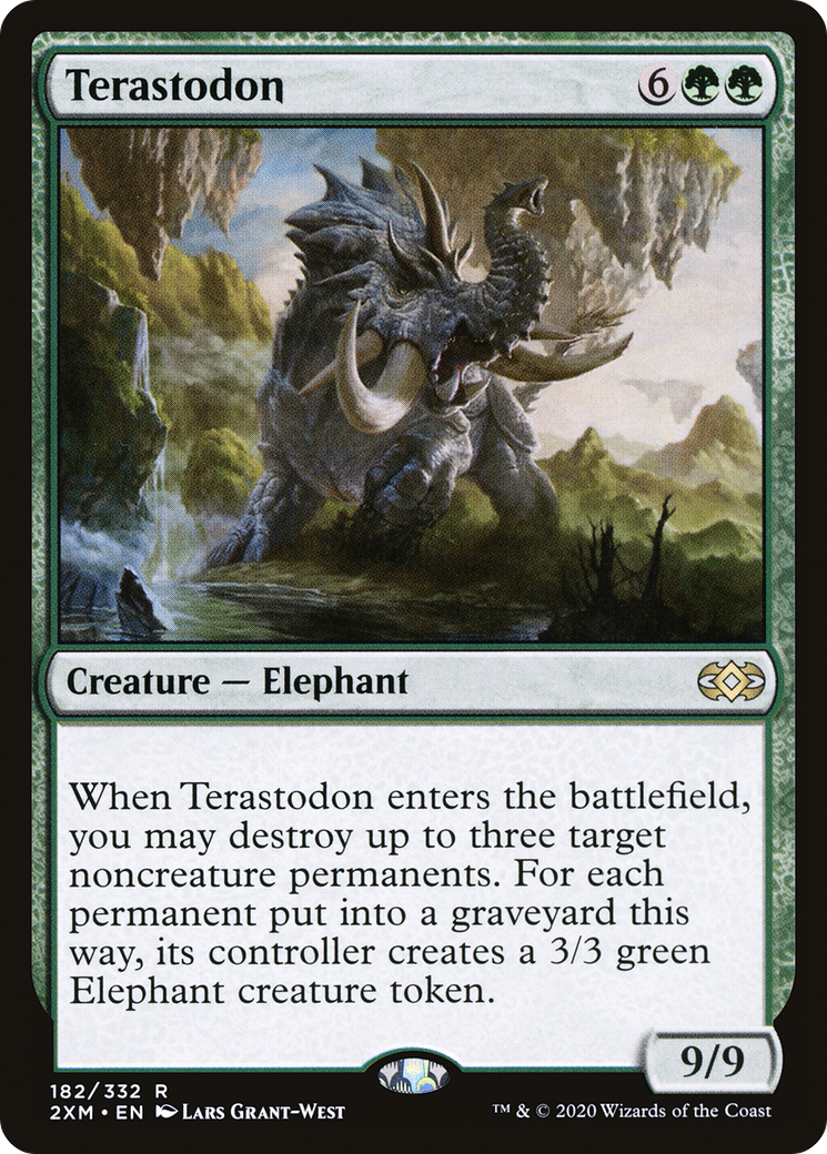 Terastodon (2XM-182) - Double Masters - Premium MTG Single from Wizards of the Coast - Just $0.26! Shop now at Game Crave Tournament Store