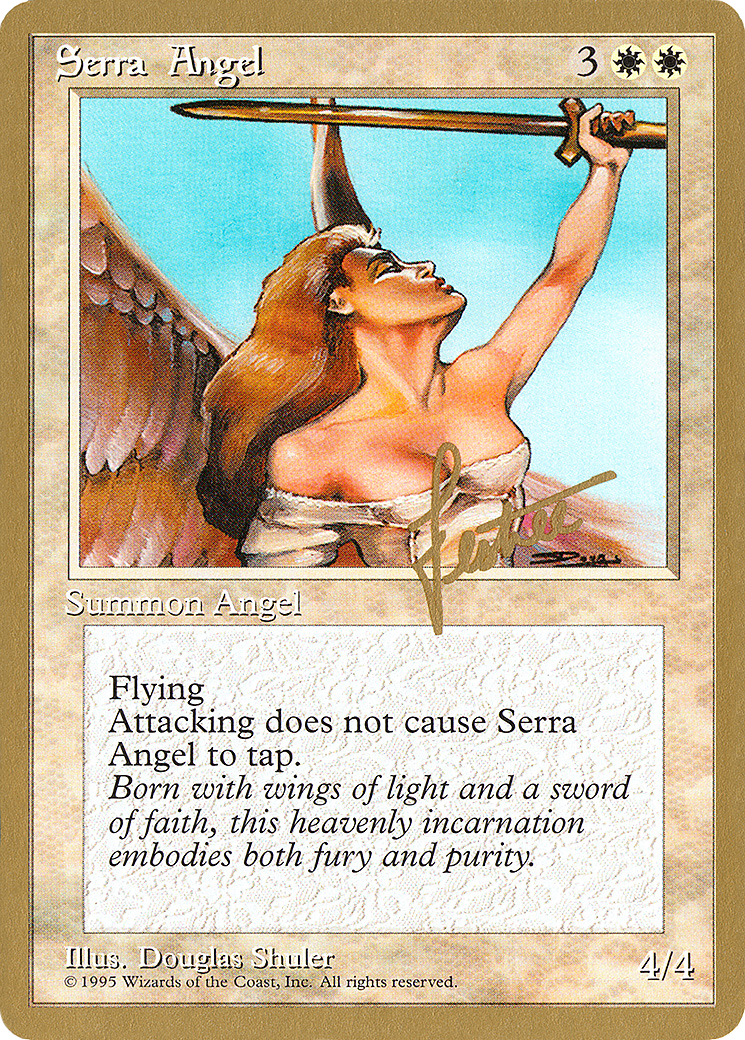Serra Angel (PTC-BL50) - Pro Tour Collector Set - Premium MTG Single from Wizards of the Coast - Just $16! Shop now at Game Crave Tournament Store