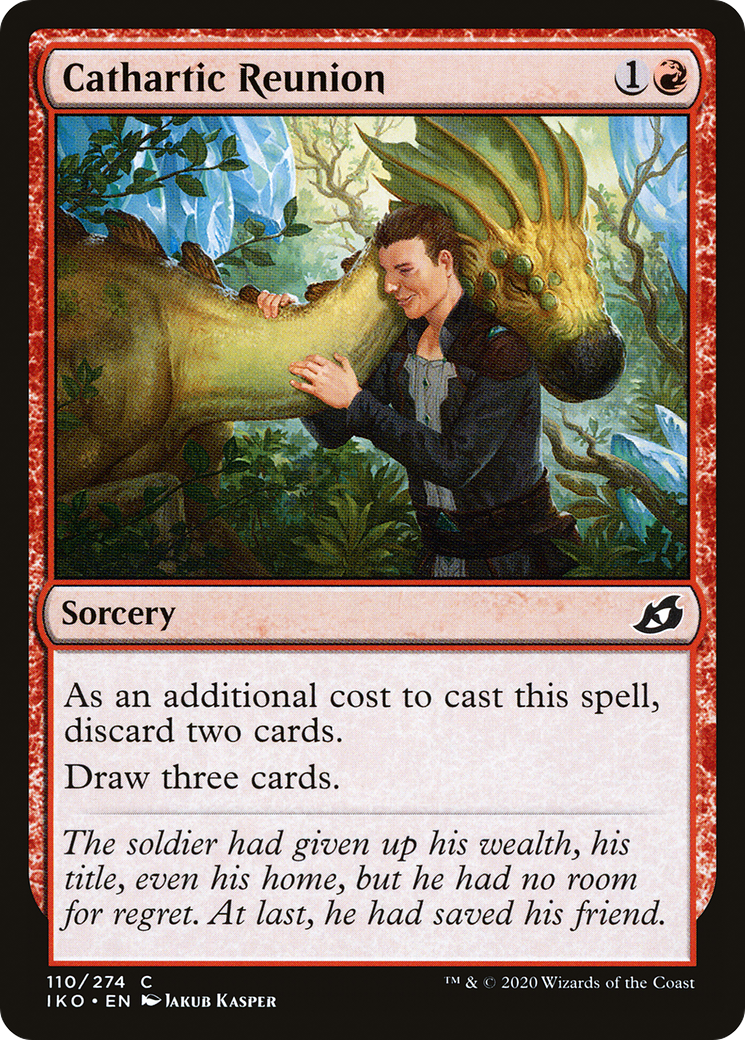 Cathartic Reunion (IKO-110) - Ikoria: Lair of Behemoths - Premium MTG Single from Wizards of the Coast - Just $0.25! Shop now at Game Crave Tournament Store