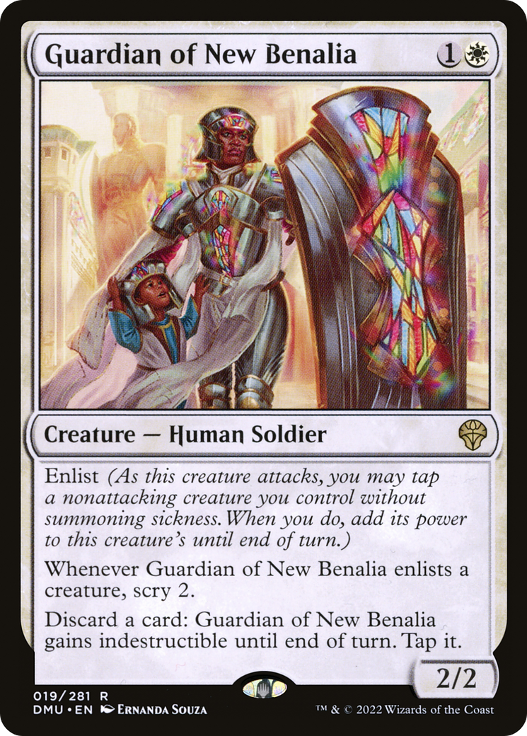 Guardian of New Benalia (DMU-019) - Dominaria United - Premium MTG Single from Wizards of the Coast - Just $0.08! Shop now at Game Crave Tournament Store