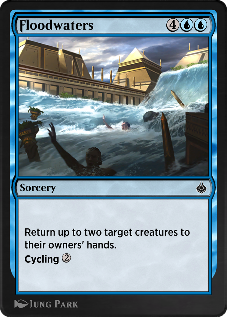 Floodwaters (AKR-062) - Amonkhet Remastered - Premium MTG Single from Wizards of the Coast - Just $0! Shop now at Game Crave Tournament Store