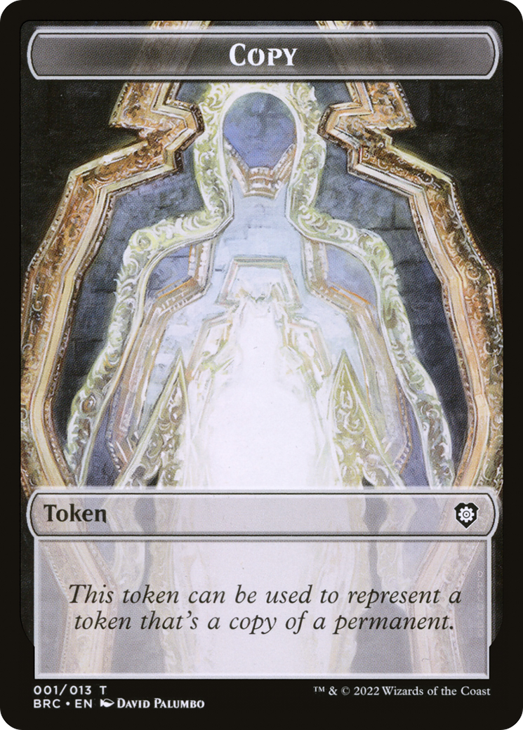 Copy (TBRC-001) - The Brothers' War Commander Tokens - Premium MTG Single from Wizards of the Coast - Just $0! Shop now at Game Crave Tournament Store