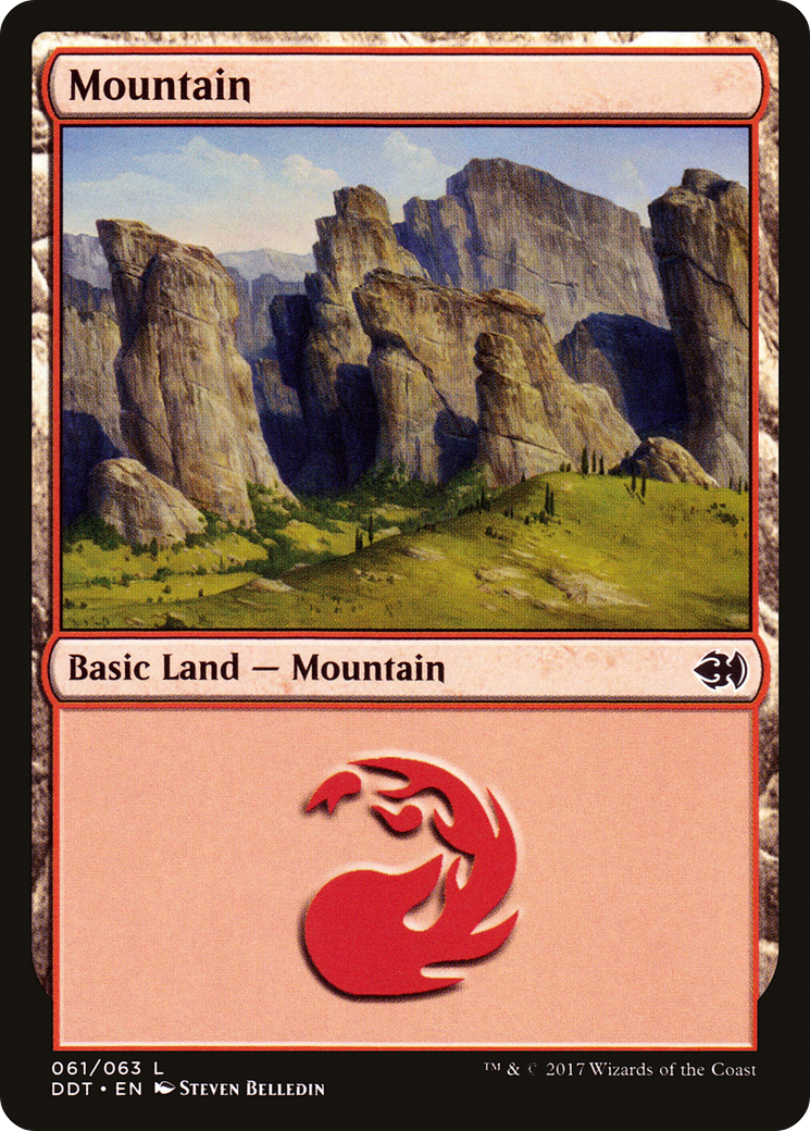 Mountain (DDT-061) - Duel Decks: Merfolk vs. Goblins - Premium MTG Single from Wizards of the Coast - Just $0.08! Shop now at Game Crave Tournament Store