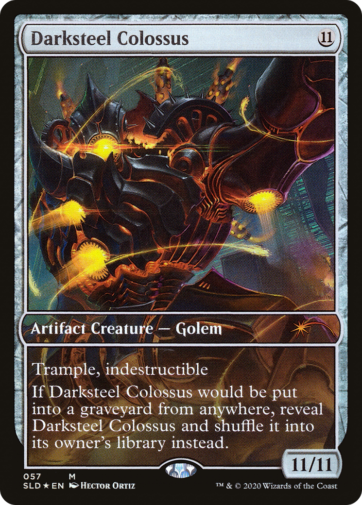 Darksteel Colossus (SLD-057) - Secret Lair Drop Foil - Premium MTG Single from Wizards of the Coast - Just $1.42! Shop now at Game Crave Tournament Store