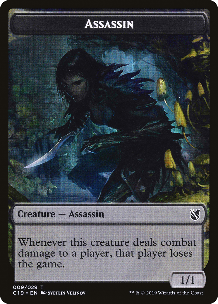 Assassin (TC19-009) - Commander 2019 Tokens - Premium MTG Single from Wizards of the Coast - Just $0! Shop now at Game Crave Tournament Store