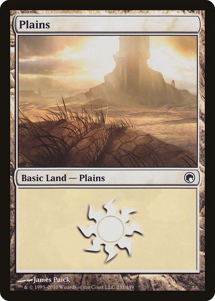 Plains (SOM-231) - Scars of Mirrodin - Premium MTG Single from Wizards of the Coast - Just $0.25! Shop now at Game Crave Tournament Store