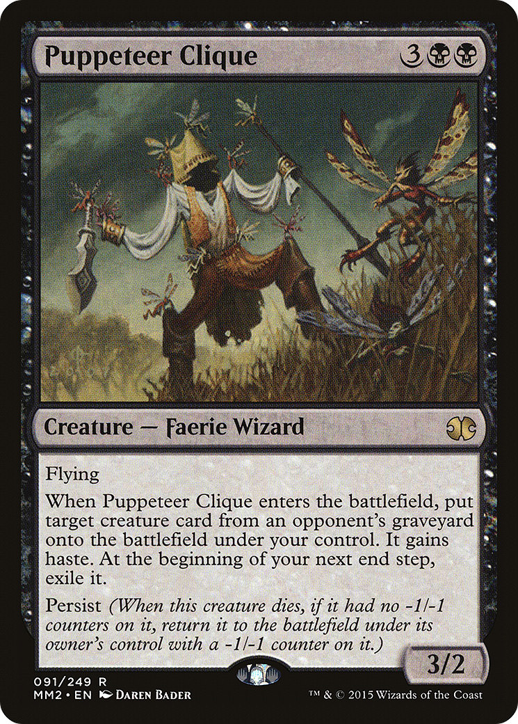Puppeteer Clique (MM2-091) - Modern Masters 2015 - Premium MTG Single from Wizards of the Coast - Just $0.26! Shop now at Game Crave Tournament Store