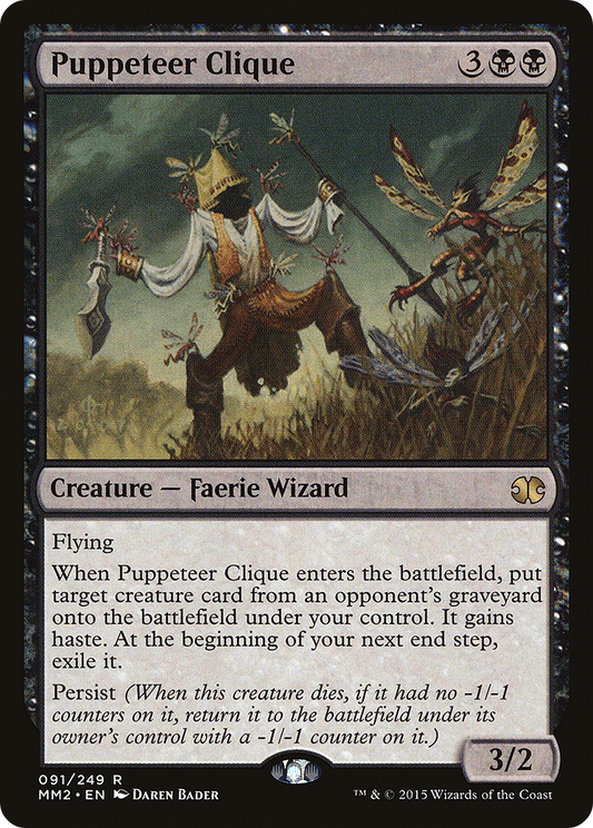 Puppeteer Clique (MM2-091) - Modern Masters 2015 - Premium MTG Single from Wizards of the Coast - Just $0.26! Shop now at Game Crave Tournament Store