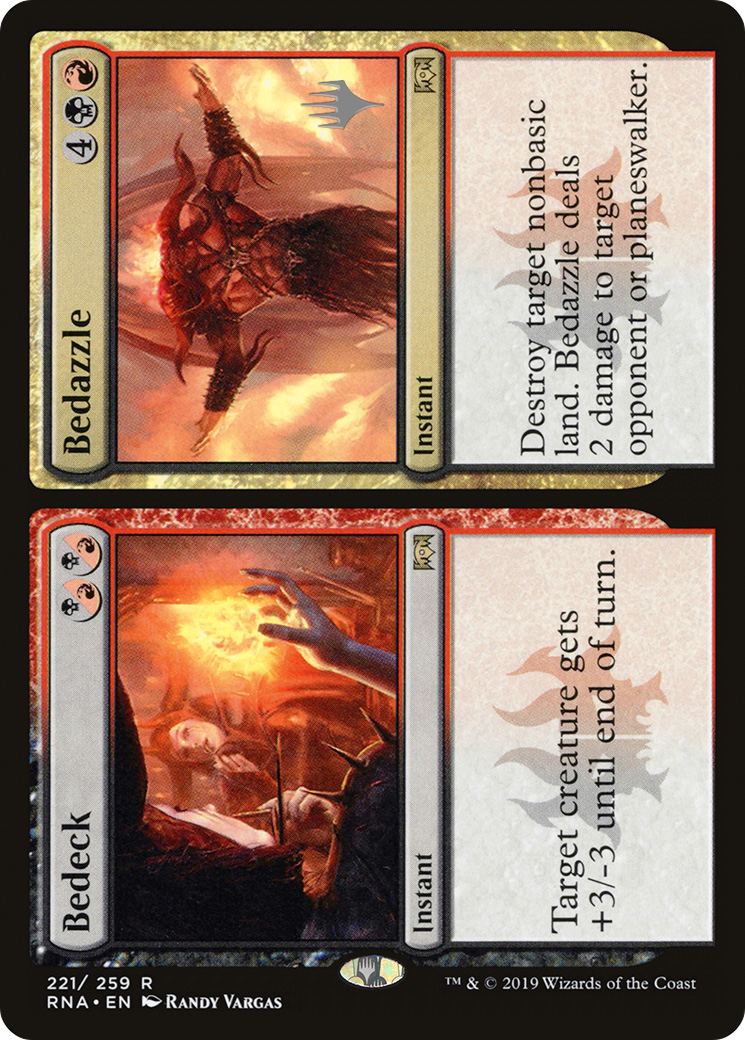 Bedeck // Bedazzle (PRNA-221P) - Ravnica Allegiance Promos Foil - Premium MTG Single from Wizards of the Coast - Just $0.18! Shop now at Game Crave Tournament Store