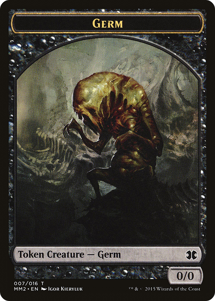 Germ (TMM2-007) - Modern Masters 2015 Tokens - Premium MTG Single from Wizards of the Coast - Just $0.25! Shop now at Game Crave Tournament Store