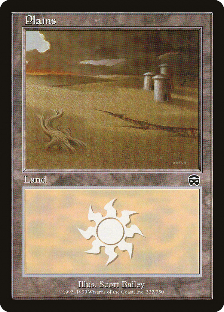 Plains (MMQ-332) - Mercadian Masques - Premium MTG Single from Wizards of the Coast - Just $0.08! Shop now at Game Crave Tournament Store