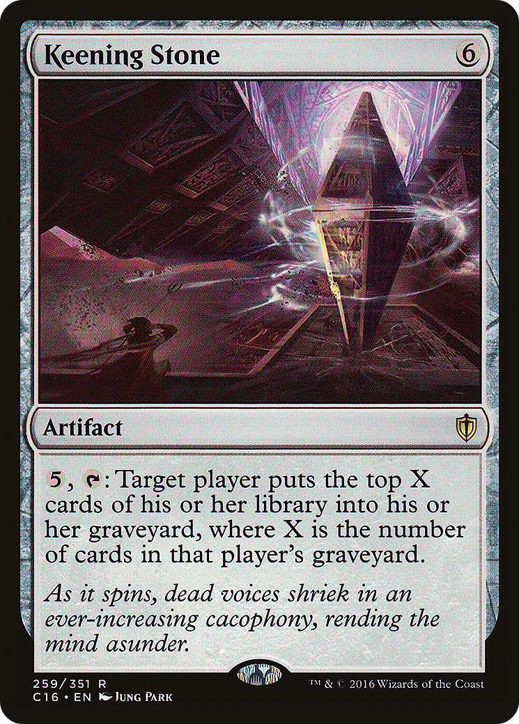 Keening Stone (C16-259) - Commander 2016 - Premium MTG Single from Wizards of the Coast - Just $0.11! Shop now at Game Crave Tournament Store