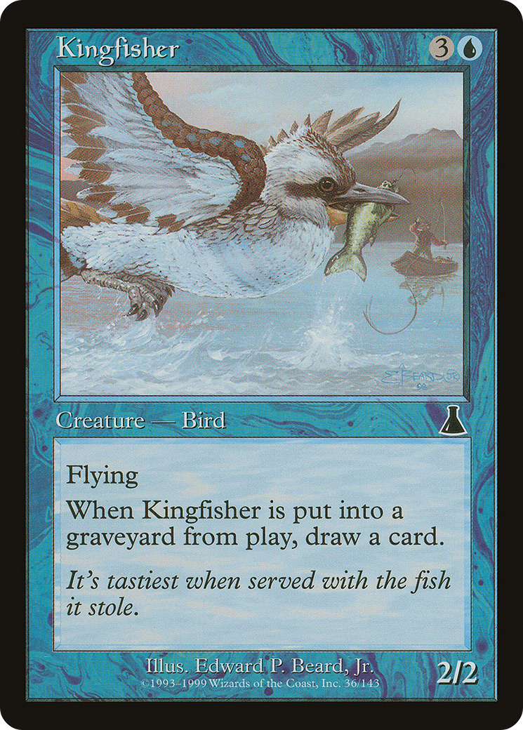 Kingfisher (UDS-036) - Urza's Destiny - Premium MTG Single from Wizards of the Coast - Just $0.08! Shop now at Game Crave Tournament Store