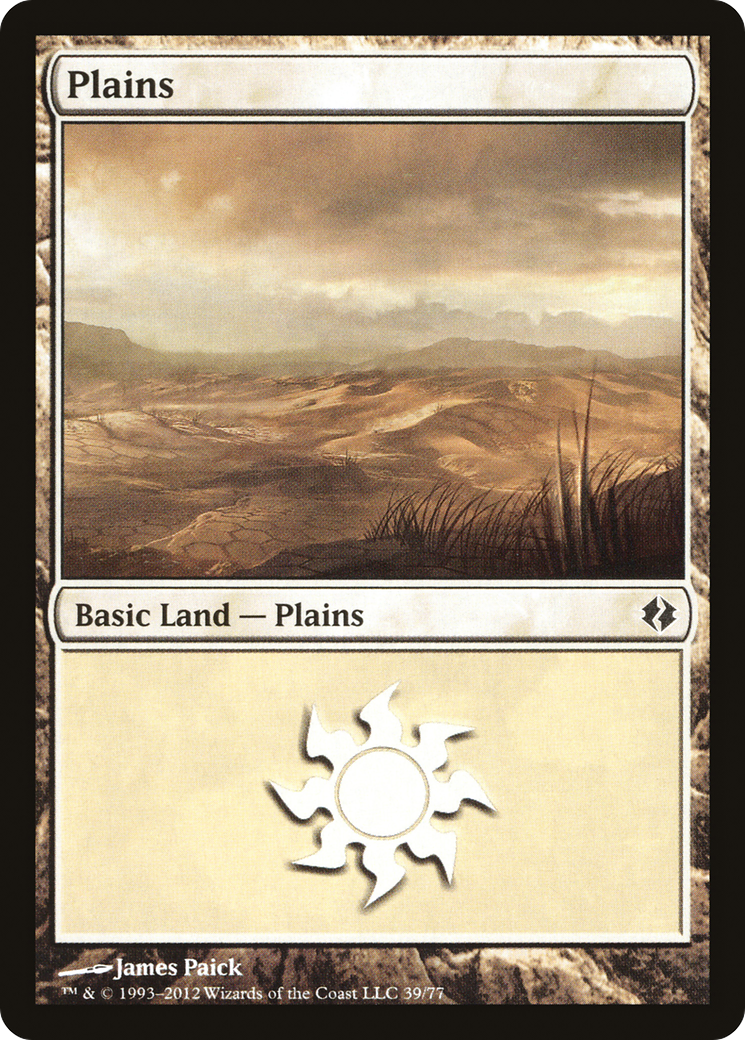 Plains (DDI-039) - Duel Decks: Venser vs. Koth - Premium MTG Single from Wizards of the Coast - Just $0.24! Shop now at Game Crave Tournament Store