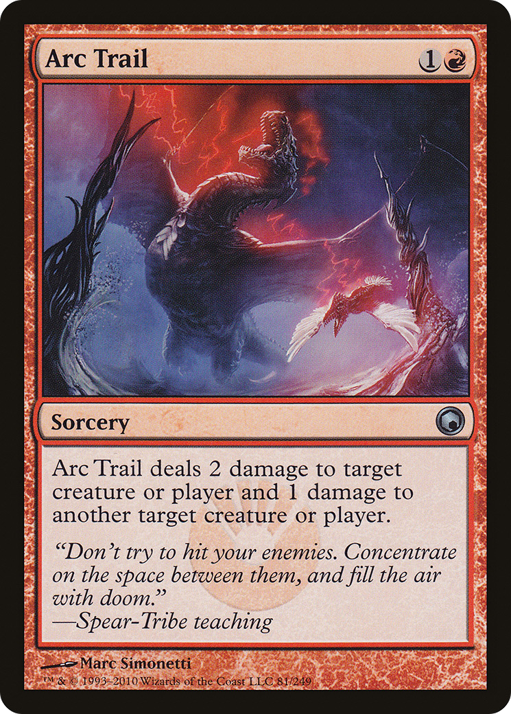 Arc Trail (SOM-081) - Scars of Mirrodin - Premium MTG Single from Wizards of the Coast - Just $0.08! Shop now at Game Crave Tournament Store