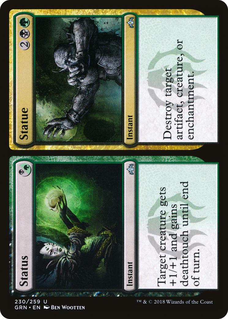 Status // Statue (GRN-230) - Guilds of Ravnica - Premium MTG Single from Wizards of the Coast - Just $0.25! Shop now at Game Crave Tournament Store