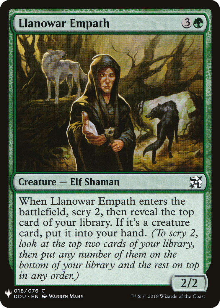 Llanowar Empath (MB1-1263) - Mystery Booster - Premium MTG Single from Wizards of the Coast - Just $0.08! Shop now at Game Crave Tournament Store