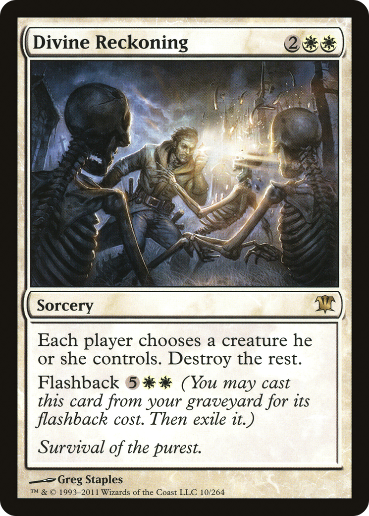 Divine Reckoning (ISD-010) - Innistrad Foil - Premium MTG Single from Wizards of the Coast - Just $1.60! Shop now at Game Crave Tournament Store