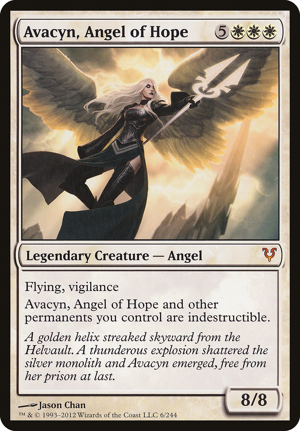 Avacyn, Angel of Hope (PHEL-006) - Open the Helvault - Premium MTG Single from Wizards of the Coast - Just $7.77! Shop now at Game Crave Tournament Store