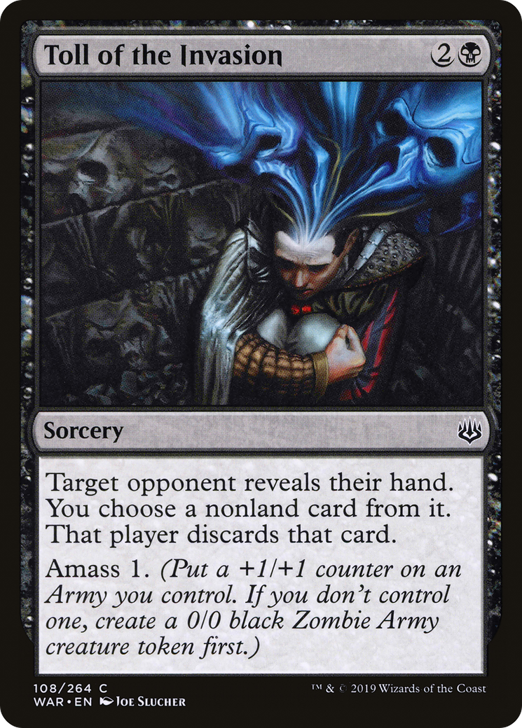 Toll of the Invasion (WAR-108) - War of the Spark - Premium MTG Single from Wizards of the Coast - Just $0.08! Shop now at Game Crave Tournament Store