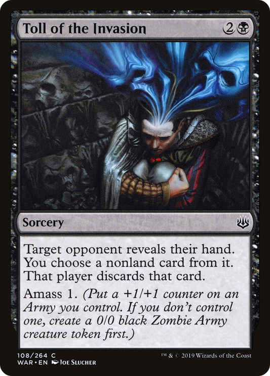Toll of the Invasion (WAR-108) - War of the Spark - Premium MTG Single from Wizards of the Coast - Just $0.08! Shop now at Game Crave Tournament Store