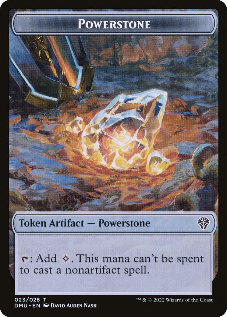 Powerstone (TDMU-023) - Dominaria United Tokens - Premium MTG Single from Wizards of the Coast - Just $0.43! Shop now at Game Crave Tournament Store