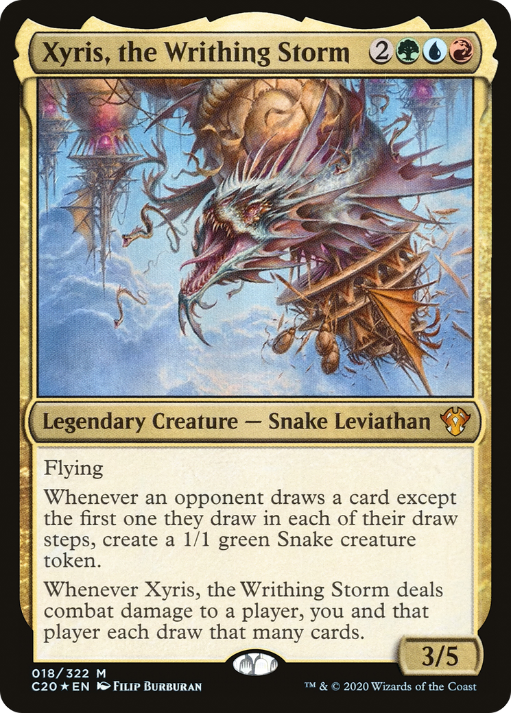 Xyris, the Writhing Storm (C20-018) - Commander 2020 - Premium MTG Single from Wizards of the Coast - Just $0.29! Shop now at Game Crave Tournament Store
