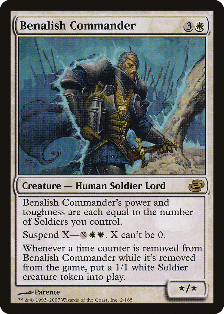 Benalish Commander (PLC-002) - Planar Chaos - Premium MTG Single from Wizards of the Coast - Just $0.08! Shop now at Game Crave Tournament Store