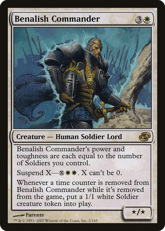 Benalish Commander (PLC-002) - Planar Chaos Foil - Premium MTG Single from Wizards of the Coast - Just $1.03! Shop now at Game Crave Tournament Store