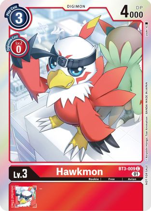 Hawkmon (ST-11 Special Entry Pack) (BT3-009) - Release Special Booster Foil - Premium Digimon Single from Bandai - Just $0.29! Shop now at Game Crave Tournament Store