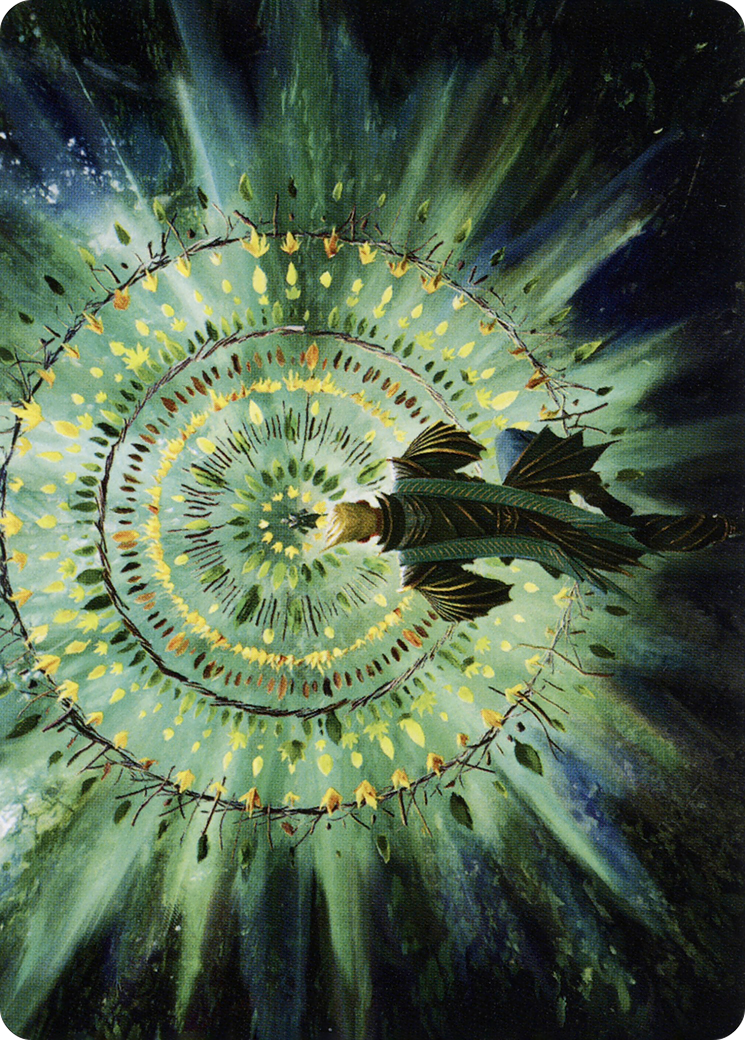 Verdant Mastery // Verdant Mastery (ASTX-019) - Strixhaven Art Series (Borderless) - Premium MTG Single from Wizards of the Coast - Just $0! Shop now at Game Crave Tournament Store