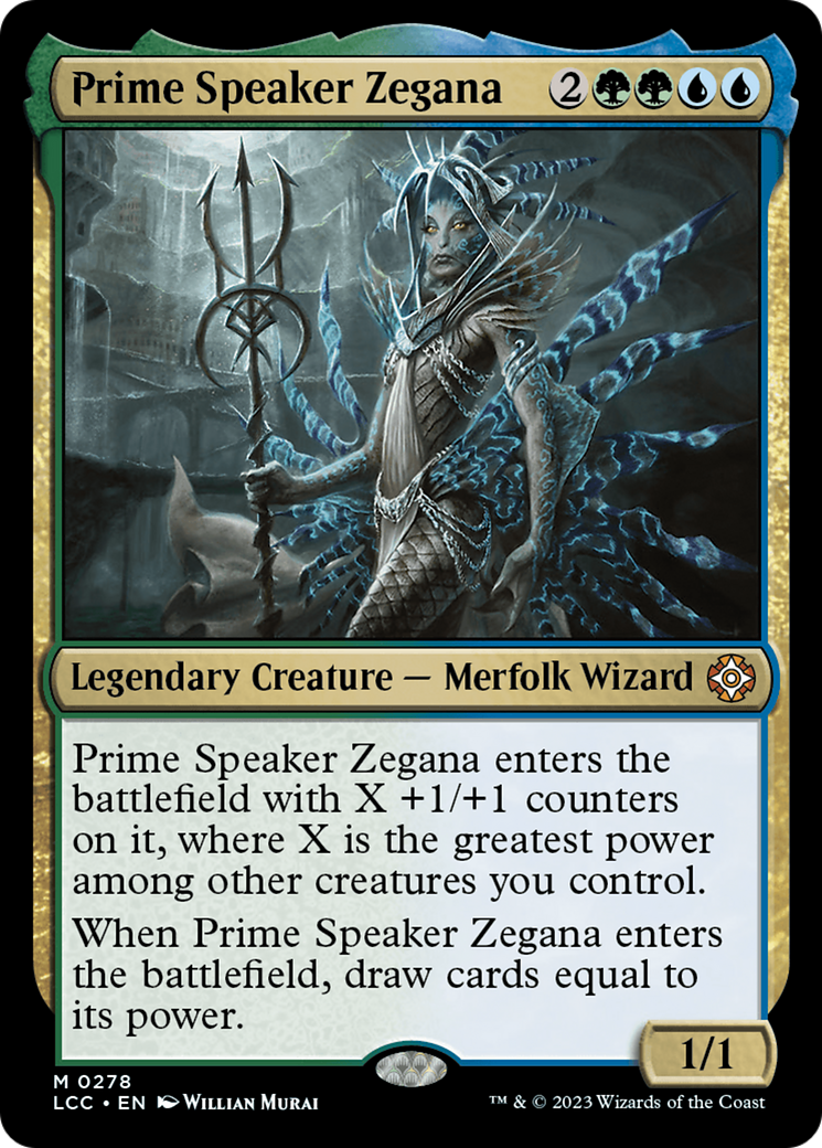 Prime Speaker Zegana (LCC-278) - The Lost Caverns of Ixalan Commander - Premium MTG Single from Wizards of the Coast - Just $0.08! Shop now at Game Crave Tournament Store