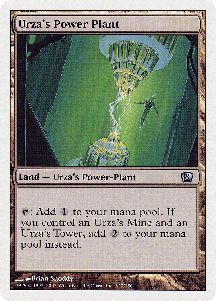 Urza's Power Plant (8ED-329) - Eighth Edition - Premium MTG Single from Wizards of the Coast - Just $0.76! Shop now at Game Crave Tournament Store