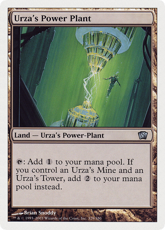 Urza's Power Plant (8ED-329) - Eighth Edition - Premium MTG Single from Wizards of the Coast - Just $0.76! Shop now at Game Crave Tournament Store