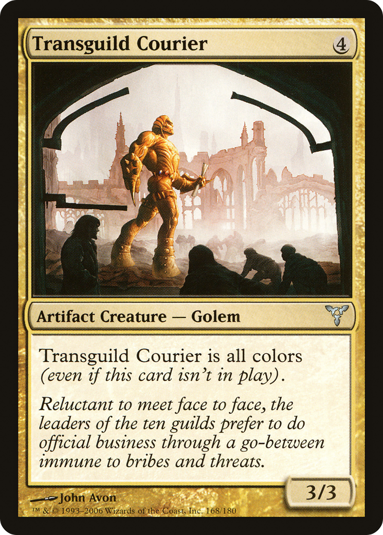 Transguild Courier (DIS-168) - Dissension - Premium MTG Single from Wizards of the Coast - Just $0.08! Shop now at Game Crave Tournament Store