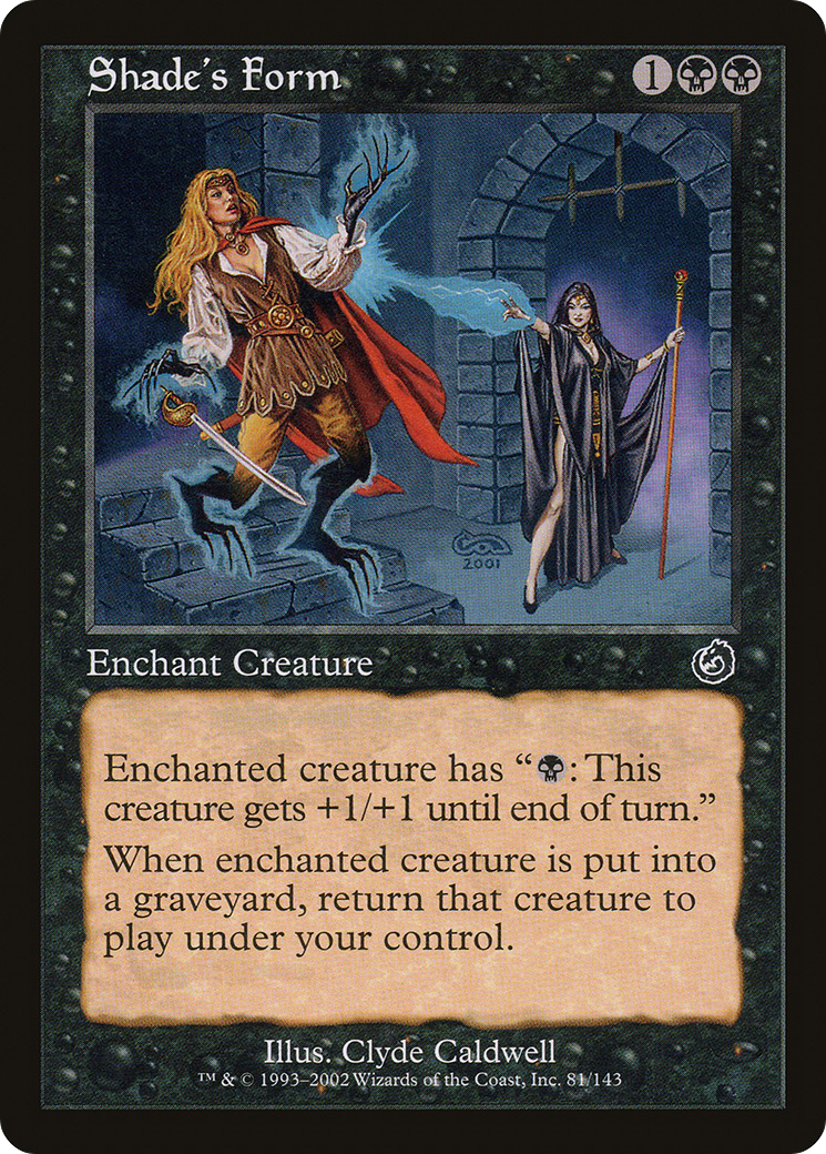 Shade's Form (TOR-081) - Torment - Premium MTG Single from Wizards of the Coast - Just $0.08! Shop now at Game Crave Tournament Store