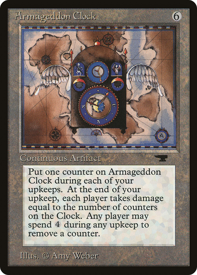 Armageddon Clock (ATQ-037) - Antiquities - Premium MTG Single from Wizards of the Coast - Just $1.55! Shop now at Game Crave Tournament Store