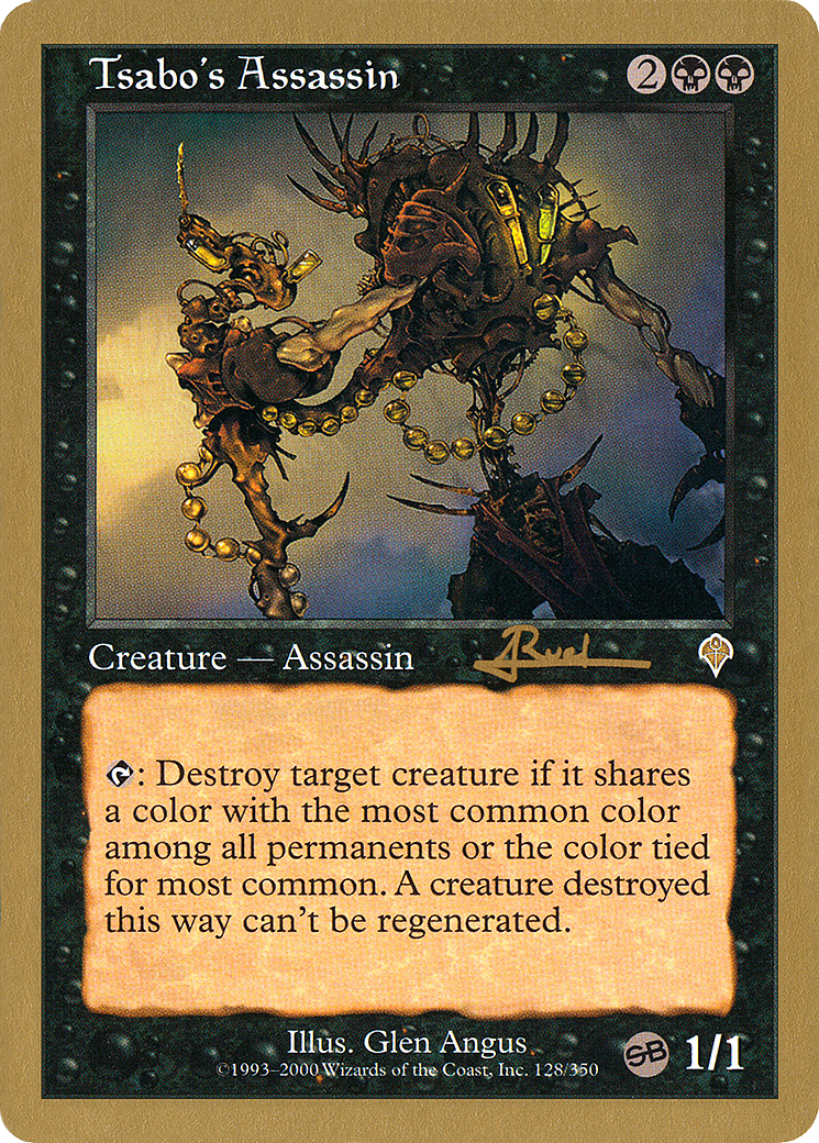 Tsabo's Assassin (WC01-AR128SB) - World Championship Decks 2001 - Premium MTG Single from Wizards of the Coast - Just $0.12! Shop now at Game Crave Tournament Store