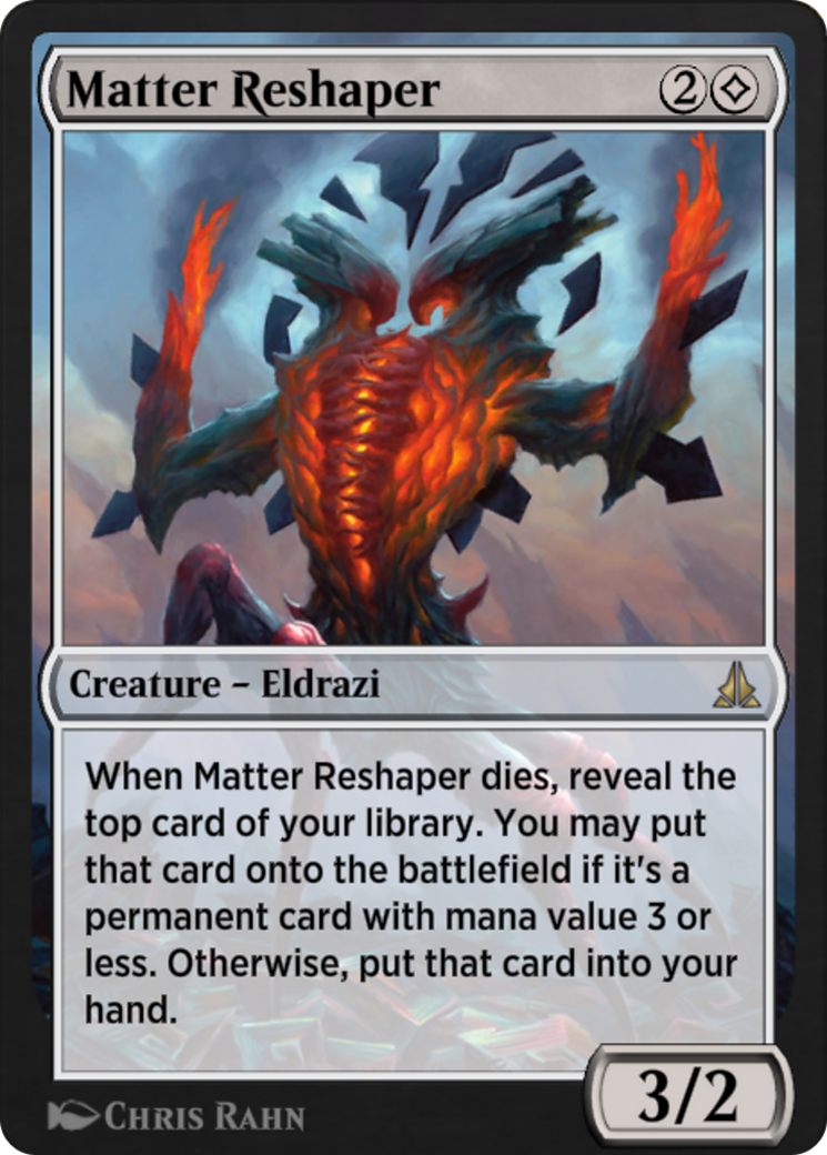 Matter Reshaper (EA2-002) - Explorer Anthology 2 - Premium MTG Single from Wizards of the Coast - Just $0! Shop now at Game Crave Tournament Store